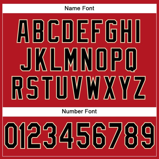Rood Zwart-Crème Voetbalshirt Custom Mesh Authentiek Rood Zwart-Crème Voetbalshirt Custom Mesh Authentiek