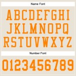 Custom Jersey Football Cream Orange Bay Mesh Authentic Custom Jersey Football Cream Orange Bay Mesh Authentic