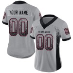 Mode Grijs Zwart-Kardinaal Drift Licht Jersey Mesh Voetbal Aangepast Mode Grijs Zwart-Kardinaal Drift Licht Jersey Mesh Voetbal Aangepast