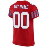 Jersey Rood Voetbal Wit-Royal Mesh Authentiek Aangepast Jersey Rood Voetbal Wit-Royal Mesh Authentiek Aangepast