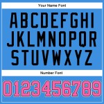 Mesh Powder Custom Roze-Zwart Throwback Authentiek Voetbalblauw Jersey Mesh Powder Custom Roze-Zwart Throwback Authentiek Voetbalblauw Jersey