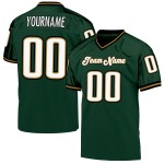 Jersey Wit-Oud Authentiek Goud Throwback Groen Voetbal Mesh Aangepast Jersey Wit-Oud Authentiek Goud Throwback Groen Voetbal Mesh Aangepast