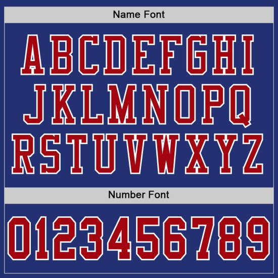 Aangepast Royal Football Mesh Authentiek Rood-Wit Jersey Aangepast Royal Football Mesh Authentiek Rood-Wit Jersey