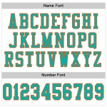 Mesh Aqua-Oranje Custom Wit Voetbalshirt Authentiek Mesh Aqua-Oranje Custom Wit Voetbalshirt Authentiek