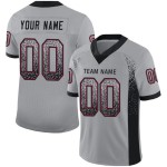 Mode Grijs Zwart-Kardinaal Drift Licht Jersey Mesh Voetbal Aangepast Mode Grijs Zwart-Kardinaal Drift Licht Jersey Mesh Voetbal Aangepast