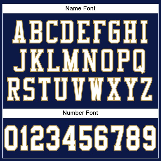 Mesh Custom Wit-Oud Jersey Goud Marine Voetbal Authentiek Mesh Custom Wit-Oud Jersey Goud Marine Voetbal Authentiek