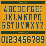 Custom Mesh Jersey Authentieke Gouden Voetbal Groen-Wit Custom Mesh Jersey Authentieke Gouden Voetbal Groen-Wit