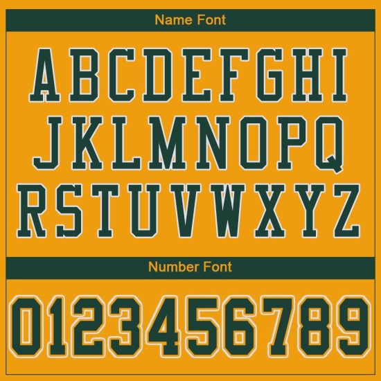 Custom Mesh Jersey Authentieke Gouden Voetbal Groen-Wit Custom Mesh Jersey Authentieke Gouden Voetbal Groen-Wit