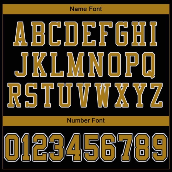 Mesh Authentic Football Custom Old Jersey Zwart Goud-Wit Mesh Authentic Football Custom Old Jersey Zwart Goud-Wit